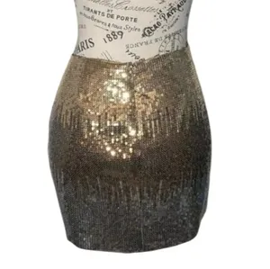 2b Bebe Ombre Sequin Mini Skirt, Size Small thumbnail 2
