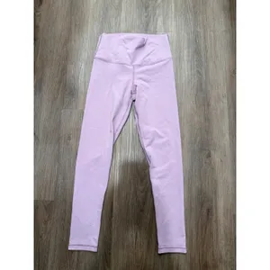 TnAction Aritzia Womens‎ High Waisted Active Leggings Lavender Purple Size M thumbnail 3