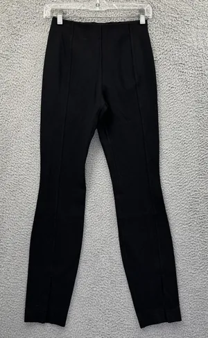 Lululemon Stretch Knit High Rise Pull On Pants Black Athleisure Women Small x 29 thumbnail 1