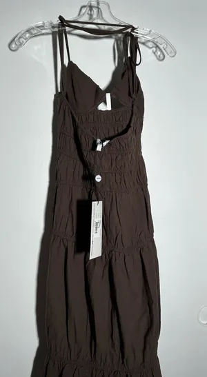 Revolve Tahlia Dress SNDYS Brown thumbnail 4
