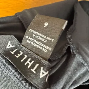 Athleta Brooklyn Ankle Pants Pull On Trousers Black 6 thumbnail 6