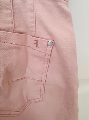 Anthropologie Pilcro The Kit Utility Romper in Pink, Size 2 thumbnail 9