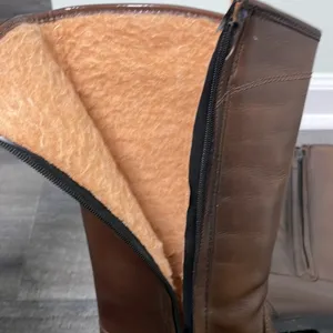 Rare vintage Dunham eskipets brown lined zipper boots size 5 thumbnail 9
