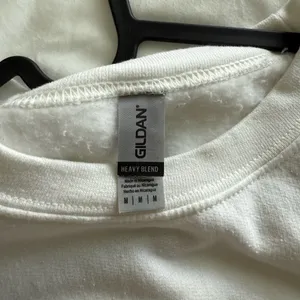 Gildan White Auburn Crewneck Sweatshirt thumbnail 3