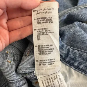 Hollister Curvy Ultra High Rise Dad Jeans 13R W31 L31 Distressed Straight‎ Leg thumbnail 9