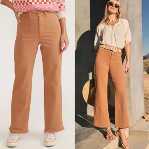 Marine Layer Bridget Full Length Pants tan brown Size 2‎ thumbnail 2