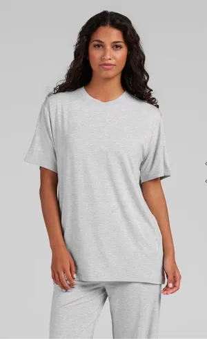 Comfrt Cloud Lounge Heather Gray Tshirt Size XS thumbnail 1