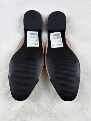 AQUA Ballet Snip Toe Flats NEW Black/Nude 6 thumbnail 7