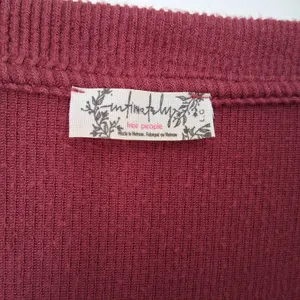 Free People Intimately Ribbed Long Sleeve Fitted Bodysuit Women's Size M/L thumbnail 2