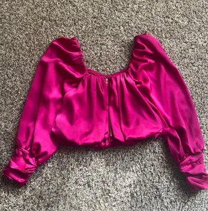 DO+BE Fuchsia Satin Top thumbnail 2