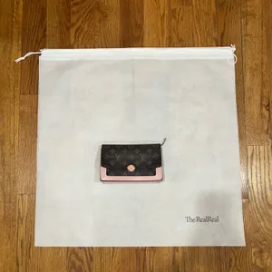 The Real Real TRR Authentic Designer Luxury Purse Handbag Drawstring Dustbag thumbnail 3