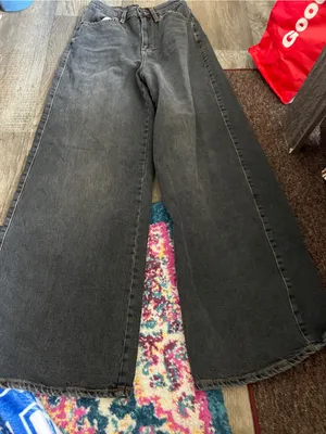 Bdg black wide a wide jeans size 26 thumbnail 3