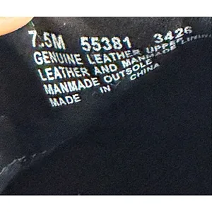 Timberland Women’s Black Leather Slip On Mules Size 7.5 Comfort Shoes thumbnail 9