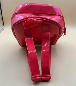 A Very Rare Vintage Sanrio 2011 Bright Red Shiny Hello Kitty Mini Backpack thumbnail 3