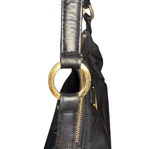 Kate Spade Black Shoulder Bag with Gold Accents thumbnail 4