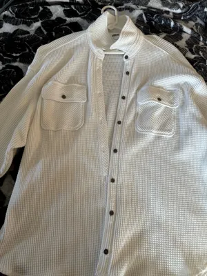Aerie Lumberjane Waffle Shirt thumbnail 1