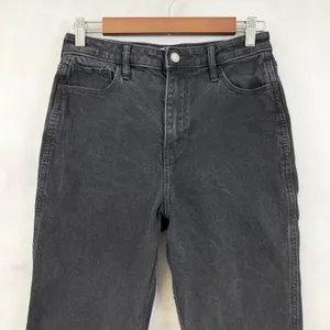 Hollister Mom Jeans Womens 27 Ultra High Rise Black Street 90s Retro Go See‎ thumbnail 3