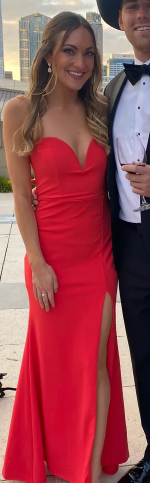 Red Formal Dress thumbnail 1