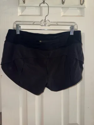 Lululemon Shorts 2.5" Speed Up Black thumbnail 2