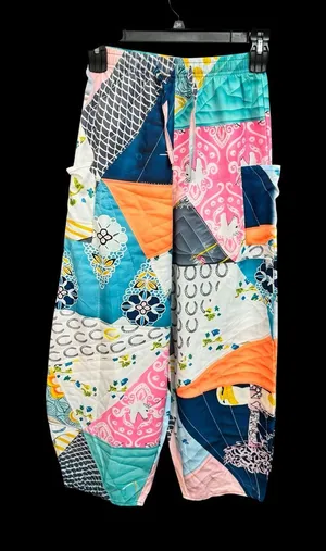 Patchwork lightweight  Pants - Multicolor thumbnail 1