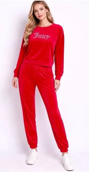 Juicy Couture NWT  Red Set thumbnail 1