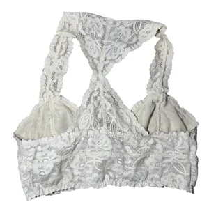 Free People Lacy Racerback Bralette Size Small thumbnail 2