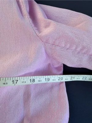 J. Crew Pink & White Striped Single-Button Cotton-Blend Blazer size 12 thumbnail 9