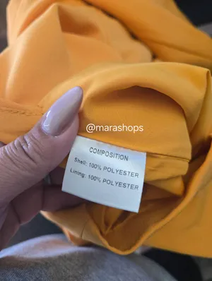 Aliava Eliana Crepe corset Midi Dress Orange thumbnail 9