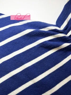 Derek Heart Striped Ruched Scrunched Sweetheart Bust Skater A-Line Fit & Flare S thumbnail 4