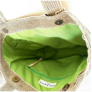 Eric Javits New York Squishee Tote Bag Tan thumbnail 6