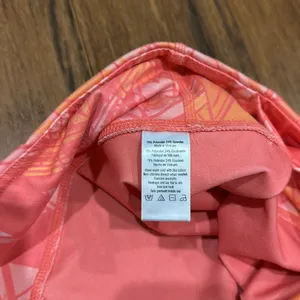 ALO Yoga orange capri leggings thumbnail 4