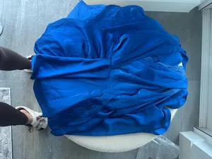 Mooyius navy blue formal gown Size M thumbnail 3