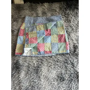 Vineyard Vines Patchwork 100% Cotton‎ Faux Wrap Skirt - Size 4 thumbnail 3
