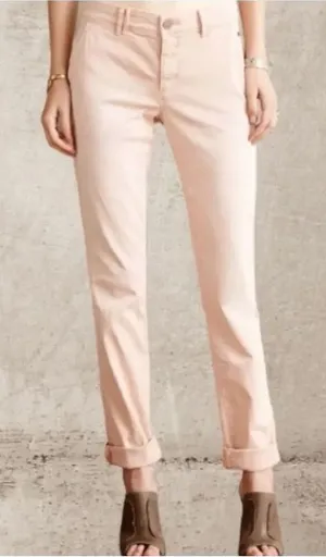 ✨Pilcro Anthropologie Pink Hyphen Chino Sz 31 Pants✨ thumbnail 1