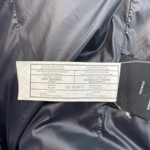 S13 Quilted Down Short‎ Puffer Jacket Navy Blue Size XS thumbnail 11