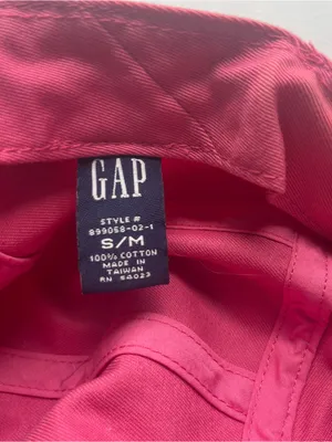 GAP Pink LOVE Embellished Rhinestone Bling Adjustable Baseball Cap - Women thumbnail 3