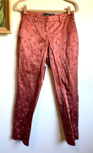 Wildfang Empower Trouser Bird Sparrow Jacquard Womens 2 thumbnail 1