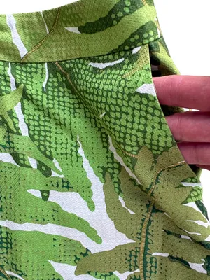 EUC Anthropologie Vanessa Virginia Talipot Palm Leaf Pencil Skirt Size 6 thumbnail 2