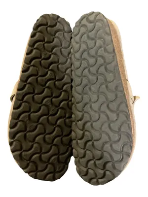 Birkenstock Buckley Shearling Clog Mule Taupe Suede Size 37 EU US 6-6.5 Narrow thumbnail 5