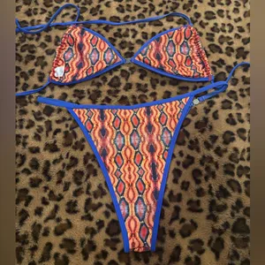 Strawberry Milk Mob Caprese bikini set Orange Size XL thumbnail 5