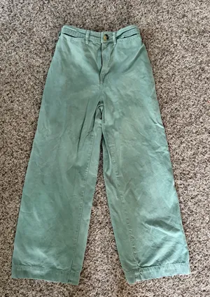 Free People Sage Green Pants thumbnail 2