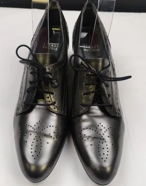 Stuart Weitzman Women's Silver Heels/Oxfords Sz7.5M SKU3914 thumbnail 1