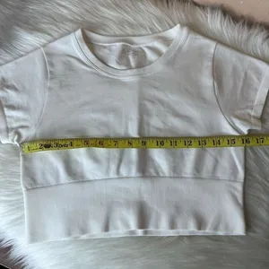 OFFLINE By Aerie Sidewalk Seamless Cropped T-Shirt Size Medium thumbnail 7
