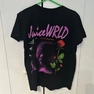Juice WRLD Black Graphic T thumbnail 3