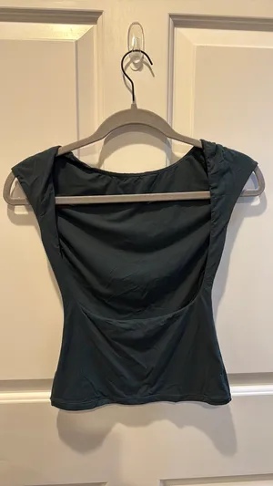 Amazon Green Backless Top thumbnail 2