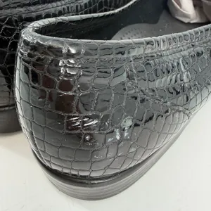 SAS Tripad Comfort Black Croc Embossed Patent Leather Loafers‎ Womens 9 M thumbnail 4