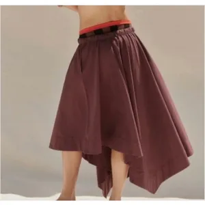 Free People Free-Est Women's Coastal Ease Brown Skirt NWT Sz XS thumbnail 2