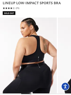 SAVAGE X FENTY Lineup Low-Impact Sports Bra thumbnail 3