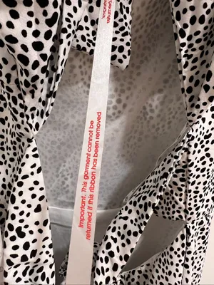 NEW MISSGUIDED Dalmatian open back dress thumbnail 5