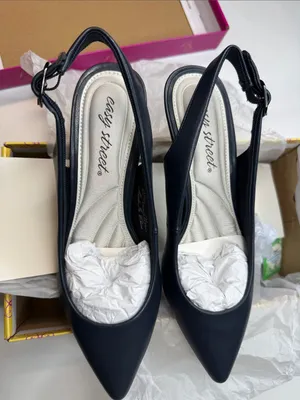 Easy Street Faye Slingback Kitten-Heel Pumps Size 7 M thumbnail 6